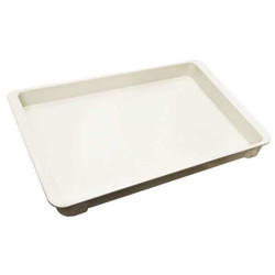 Mfg Tray Stking Ctr,White,Solid,FRP 8040085269