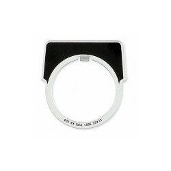 Schneider Electric LegndPlat,ManOffAuto,Silvr/Blk,HalfRound 9001KN262