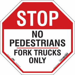 Condor Safety Sign,24 inx24 in,Vinyl 476N17