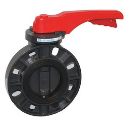 Hayward Butterfly Valve,6 In,Lever Handle  BYCS1060E1LGA