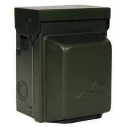 Ge Unmtr Pwr Outlet,Gng;20A,Stl,5-20R2 U010S010GRP