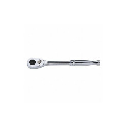 Westward Hand Ratchet, 8 1/2 in, Chrome, 3/8 in 440G15