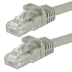 Monoprice Patch Cord,Cat 6,Flexboot,Gray,7.0 ft. 9798