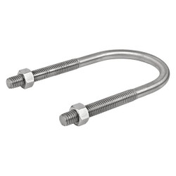 Calbrite Standard U-BoltInside H 4 3/4 in S64000UB00