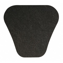 Pig Urinal Mat,Black,Unscented,23.5 in,PK36 GRP7602-BK