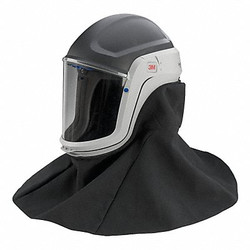 3m Helmet w/Premium Visor,Shroud M-407