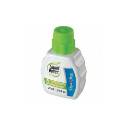 Liquid Paper Correction Fluid,22 mL,White,PK3 5643115