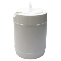Manufacturer Varies Pail,Polyethylene,White,Closed Head BTH5R-SC-W