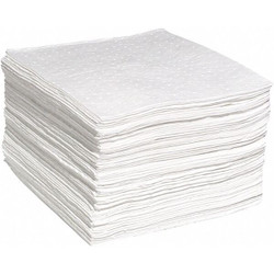 Spilltech Absorbent Pad,Oil-Based Liquids,PK200 WPB200S
