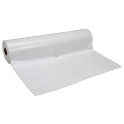 Polar Plastics Construction Film,10 x 100Ft,4Mil,White GW104