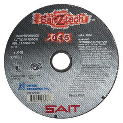 United Abrasives/Sait CutOff Wheel,Z-Tech,4"x.045"x5/8" 23323