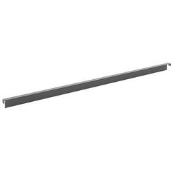 Tennsco Angle,Plywood Support,48 In.,Med. Gray BPS-48