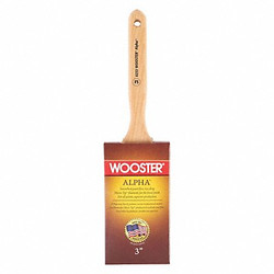 Wooster Paint Brush,3",Flat Sash,Synthetic,Firm  4232-3