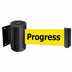 Tensabarrier Belt Barrier, Black,Belt Color Yellow  896-STD-33-MAX-NO-YCX-C