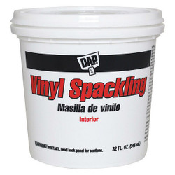 Dap Spackle,White,32 oz 12132