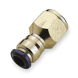 Aignep Usa Female Pipe,3/8 In,Tube/MNPT,Brass,PK10 88030-06-04
