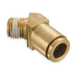 Weatherhead Swivel,Male Connector,45Deg,3/8-18 1880X8S