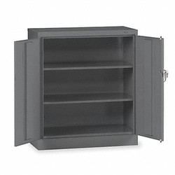 Tennsco Storage Cabinet,42"x36"x18",MdGry,2Shlv 4218MGY
