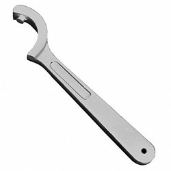 Moon American Hole Type Spanner Wrench,7.5"L,Aluminum 875-4