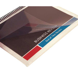 Sircle Binding Covers,Plastic,Clear,PK100 378323