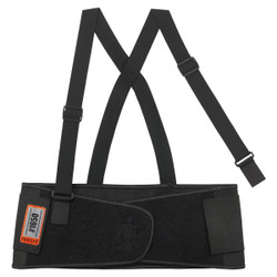 Ergodyne® ProFlex® 1650 Economy Elastic Back Support, Small, Black, 1/Each