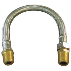 Manufacturer Varies Flexible Hose Assembly,1/2" ID x 12" L HF308X12HMXHMS