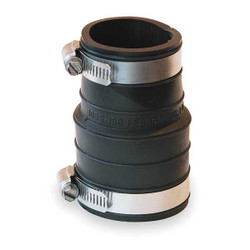 Manufacturer Varies Flexible Coupling, PVC, 1 1/2" Pipe Size 1059-150