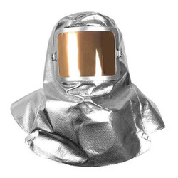 National Safety Apparel Hood,Aluminized Carbon Kevlar(R) H58NLHG