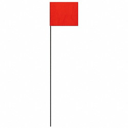 Hy-Ko Marking Flag,Red,Solid Pattern,PK25 SF-21/RD