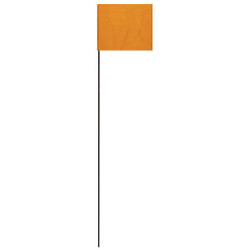 Hy-Ko Marking Flag,Orange,Solid Pattern,PK25 SF-21/OG