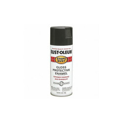 Stops Rust Spray Paint,Charcoal Gray,12 oz. 7784830