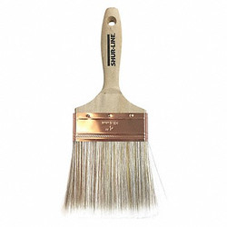 Shur-Line Paint Brush,4",Flat Sash,PET/Nylon,Soft 70001FV40