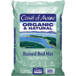 Coast of Maine Castine Blend 1 Cu. Ft. Organic Earthworm Raised Bed Mix CA1000