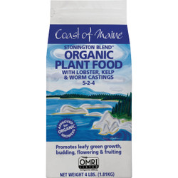 Coast of Maine Stonington Blend 4 Lb. 5-2-4 Organic Plant Food SP6000