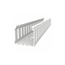 Abb Wiring Duct,Wide Slot Wall,White,6 ft. L TYD2X3WPW6