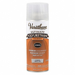 Rust-Oleum Polyurethane Spray,Clear,11.25 oz 9181