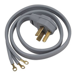 Ge Dryer Cord,6 ft. WX09X10004