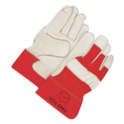 Bdg PR,Leather Gloves,Elastic Cuff,XL 40-1-1512RXL
