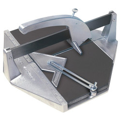 Superior Tile Cutter and Tools Tile Cutter,Cast Aluminum,15in. x 15in.  ST006