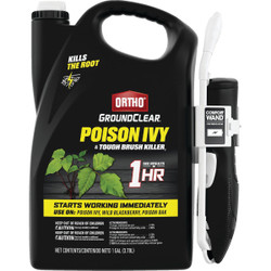 Ortho GroundClear 1 Gal. Poison Ivy & Tough Brush Killer with Comfort Wand