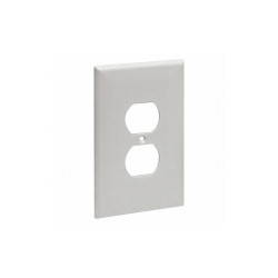 Manufacturer Varies Duplex Receptacle Wall Plate,Plastic 62031