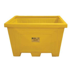Enpac Storage Tote,Yellow,Solid,Polyethylene 1520-YE
