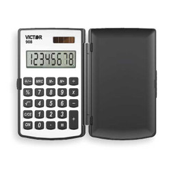 Victor Technology Portable Calculator,2.8" W,0.3 "H 908