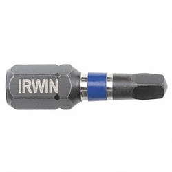 Irwin Power Bit,SAE,1" Bit L,PK2 IWAF31SQ12