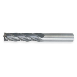 Osg Square End Mill, 0.5 in, Carbide 464-500011