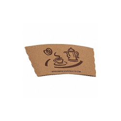 Sim Supply Cup Sleeve,Coffee Service,20 oz,PK1000  EHCS-1020