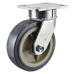 Sim Supply Kingpinless Plate Caster,Swivel,900 lb.  P25S-UP060R-14