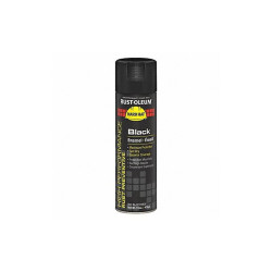 Rust-Oleum Rust Preventative Spray Paint,Black,15oz V2179838