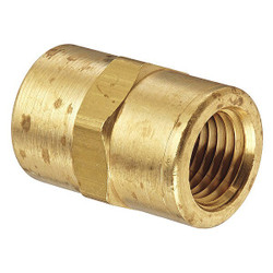 Weatherhead Hose Adapter,3/8",NPTF,1/4",NPTF 3300X4