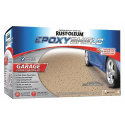 Rust-Oleum Garage Floor Kit,Tan,120 oz,Pouch 251966
